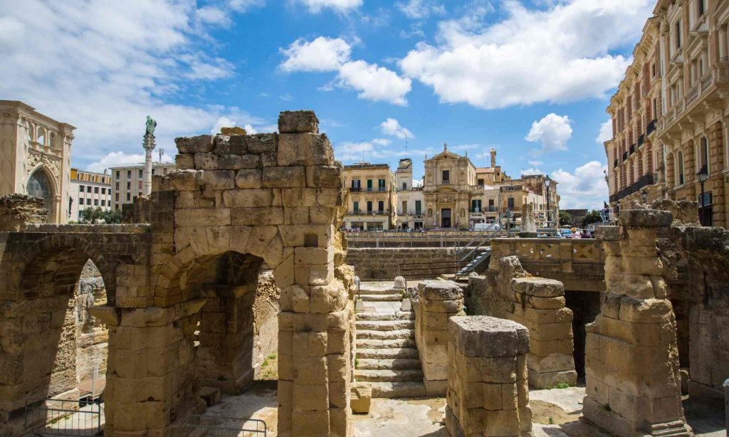 Anfiteatro romano de Lecce - di Planetix da Getty Images via canva.com